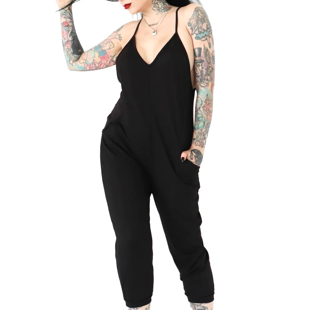 Foxblood Luna Razorback Jumpsuit